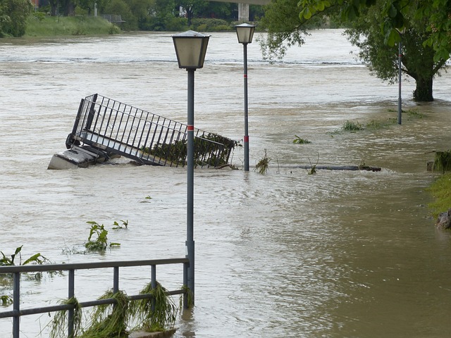 zatopená silnice